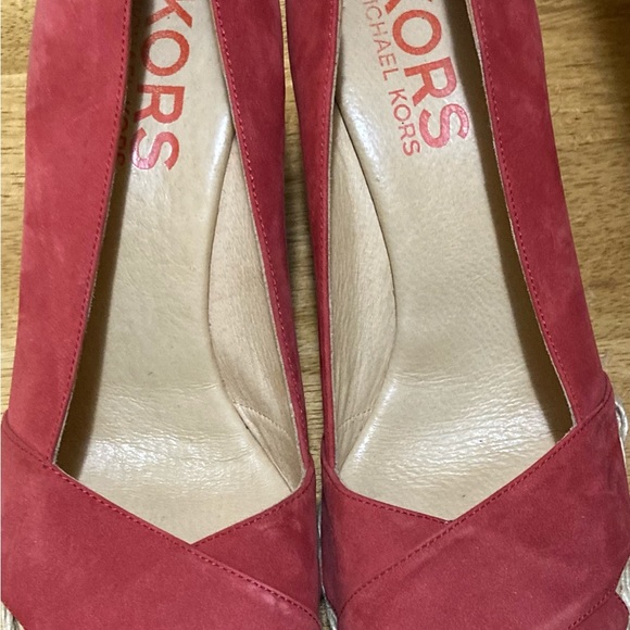 Muchael kors platform shoes red color - Picture 1 of 6